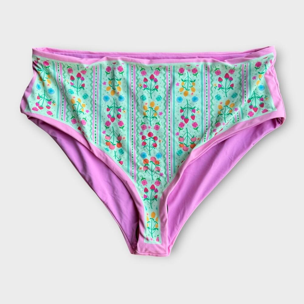NEW Beach Riot Marcella High Waist Bikini Bottoms Size Large - Picture 5 of 11